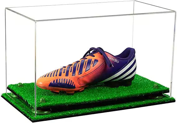 Single Shoe Display Case For Football Soccer Basketball For Sale On Better Display Cases