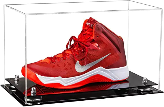 Single Shoe Display Case For Football Soccer Basketball For Sale On Better Display Cases