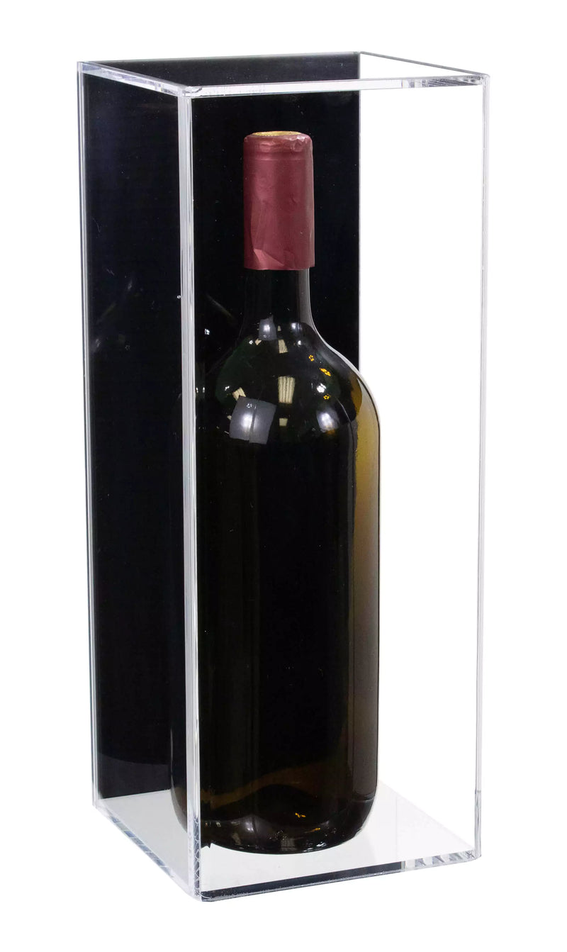 Wine bottle display case for sale on better display cases