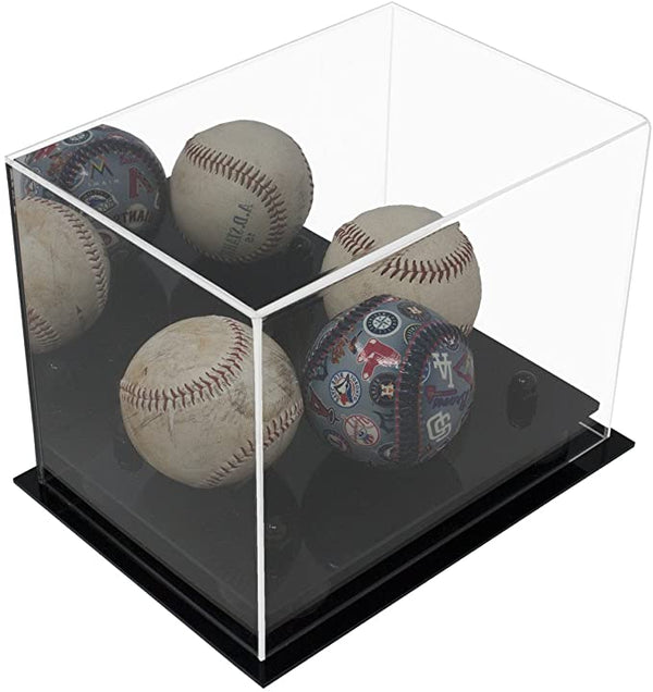 Versatile Acrylic Display Case 8.25 x 6 x 6.75 - Mirror Wall Mounts (V45/A003)