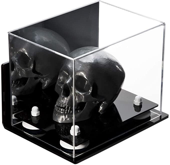 Versatile Acrylic Display Case 8.25 x 6 x 6.75 - Mirror Wall Mounts (V45/A003)