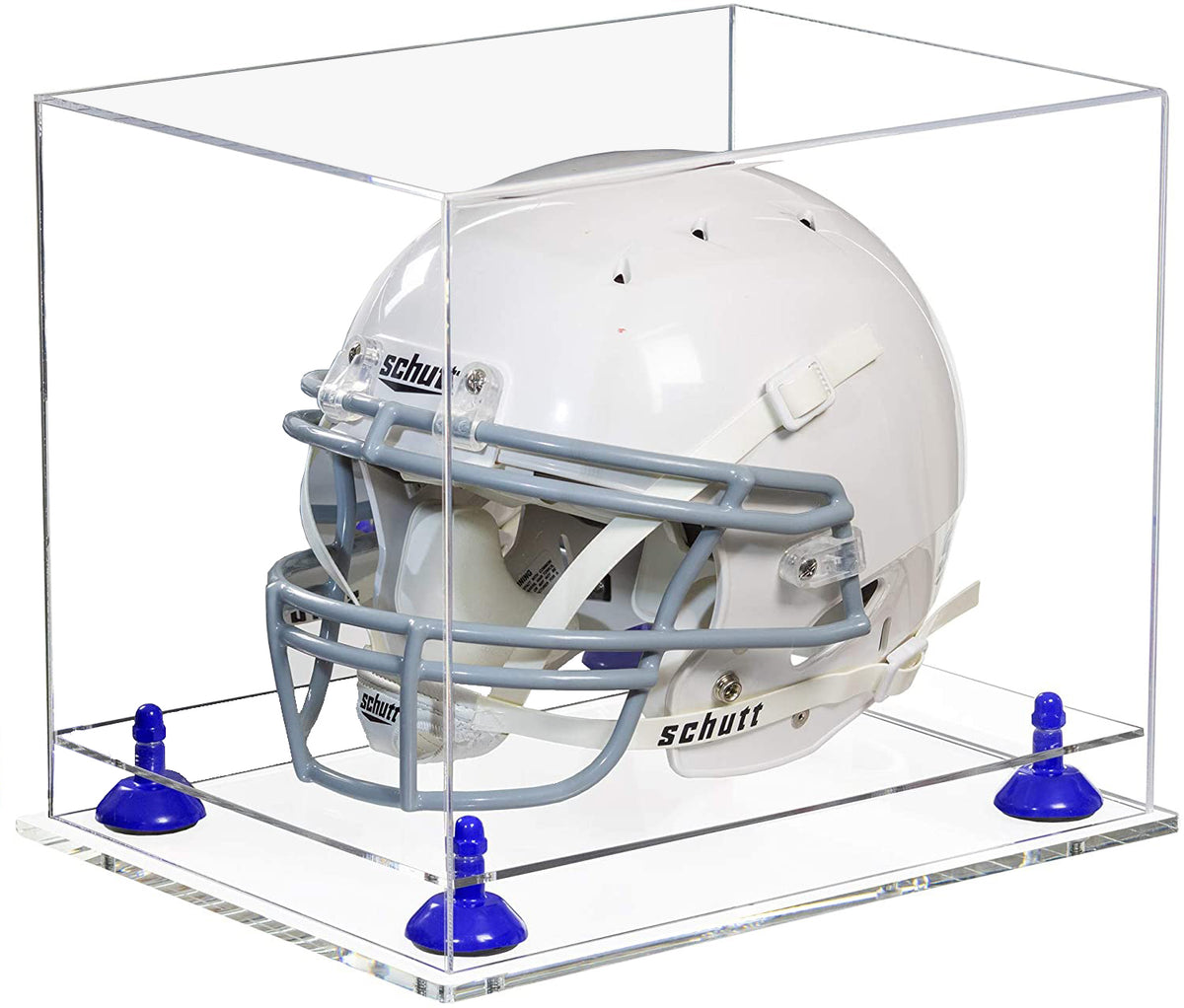 Acrylic Football Helmet 2024 Display Case with Double Sheet Base (V44)