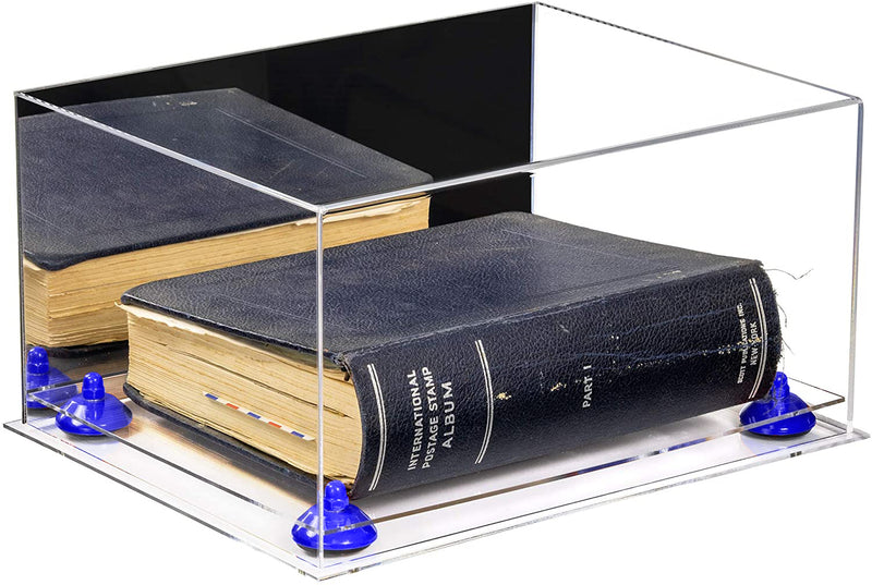 Book Display Case with Risers 15.25 X 12 X 8 - Mirror (A026/V12)