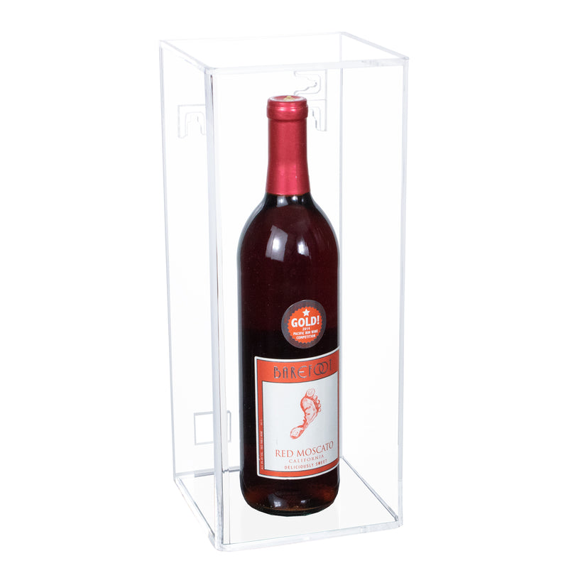 wine bottle display