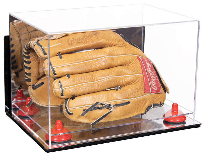 Acrylic Baseball Glove Display Case - Mirror Wall Mounts ((A018/V40))